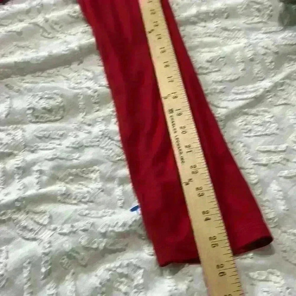 Nike DRI-FIT Running Long Sleeve Red Tech Athletic Shirt. Men’s Size Large - Picture 6 of 9